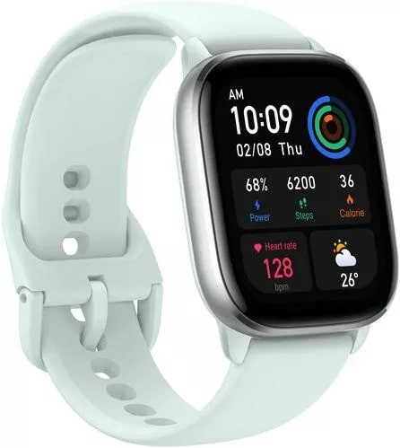 Умные часы Amazfit GTS 4 Mini (мятно-голубой)