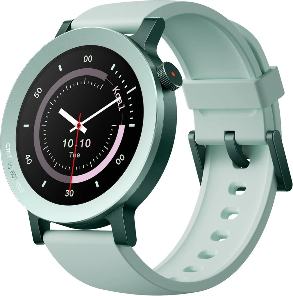 Умные часы CMF Watch 3 Pro (светло-зеленый, светло-зеленый силиконовый ремешок)