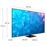 Телевизор Samsung QLED 4K Q70C QE55Q70CAUXRU
