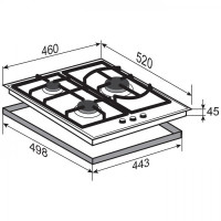 Варочная панель Zigmund &amp; Shtain M 26.4 W
