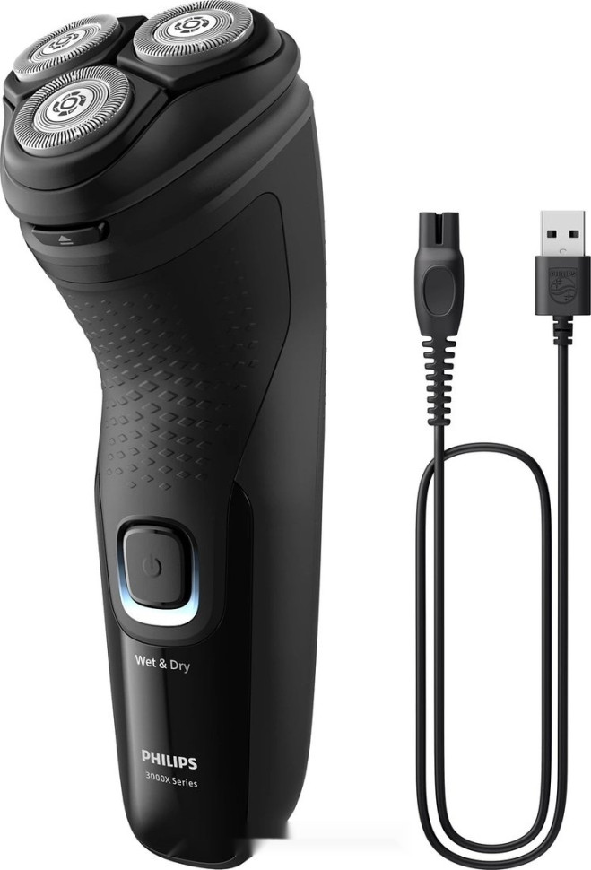 Электробритва мужская Philips 3000X Series Wet & Dry X3001/00