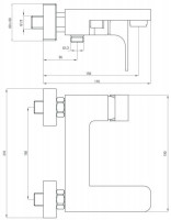 Смеситель Deante Azalia BDA 010M