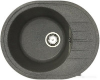 Кухонная мойка БелЭворс New Lux R + смеситель W74004-9 + дозатор L405-1 (серый/сатин)