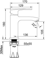 Смеситель Raglo R01.10.09