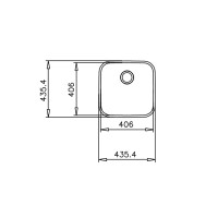Кухонная мойка Teka BE 400.400 PLUS