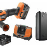 Угловая шлифмашина AEG Powertools BEWS 18-125BLPX2-502C 4935480858 (с 2-мя АКБ)