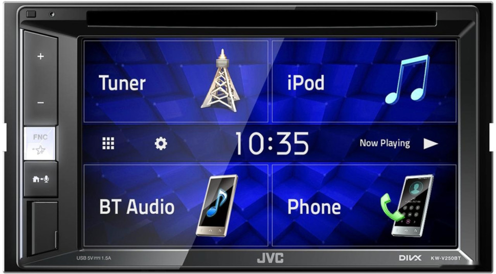 Автомагнитола JVC KW-V250BT