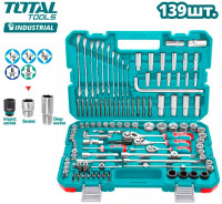 Универсальный набор инструментов Total THKTHP21396 (139 предметов)