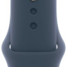 Умные часы Apple Watch Series 9 45 мм (алюминиевый корпус, серебристый/грозовой синий, спортивный силиконовый ремешок S/M)