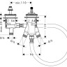 Смеситель Hansgrohe 13550180