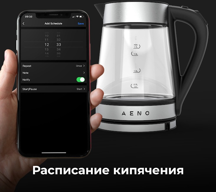 Электрический чайник Aeno EK1S