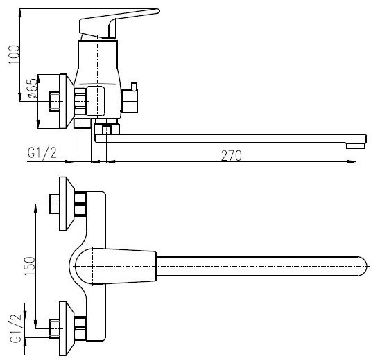 Смеситель Slezak RAV Colorado CO153.5