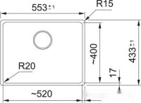 Кухонная мойка Franke MRG 110-52 125.0696.177 (сахара)