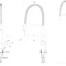 Смеситель Elleci P 01 Cromato