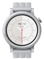 Умные часы CMF Watch 3 Pro (светло-серый, серый силиконовый ремешок)