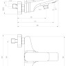 Смеситель Deante Hiacynt Nero BQH N10M