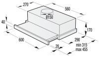 Вытяжка Gorenje BHP 62 CLB