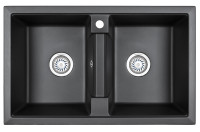 Кухонная мойка Granula 8101 черный