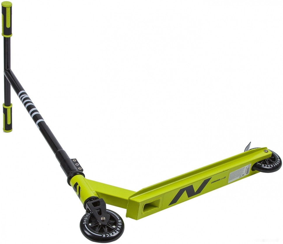 Самокат Novatrack Wolf EL 110P.WOLF.BGN9 (зеленый)