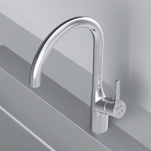 Кухонная мойка Saniteco 4848 + Spike F9S07000 (хром, с сифоном, дозатором и коландером)