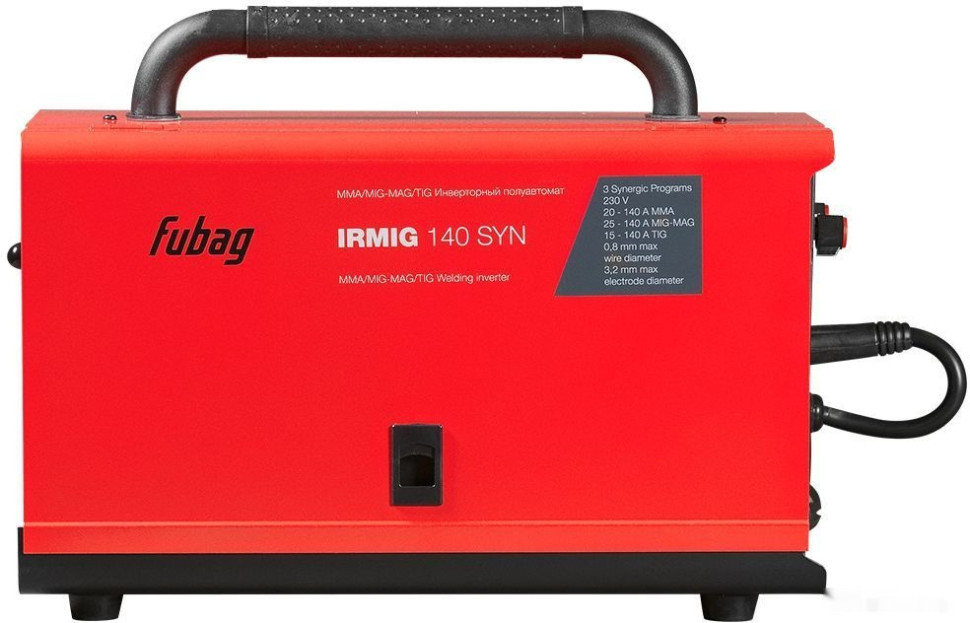Сварочный инвертор FUBAG IRMIG 140 SYN 41399