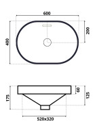 Умывальник Roxen Batt 570155