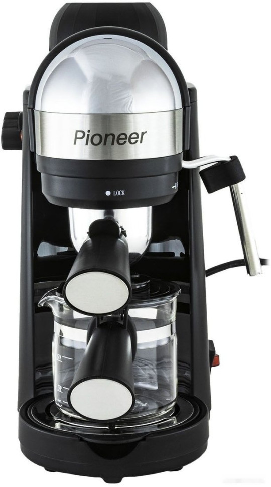 Рожковая кофеварка Pioneer CM106P (черный)