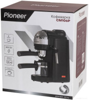 Рожковая кофеварка Pioneer CM106P (черный)
