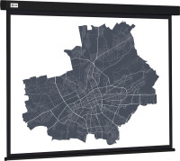 Проекционный экран Cactus Wallscreen 152x203 CS-PSW-152X203-BK