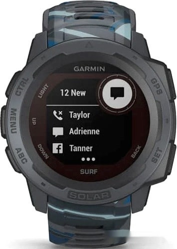 Умные часы Garmin Instinct Solar Surf Edition Pipeline
