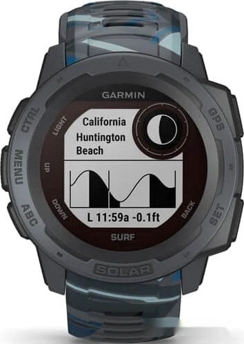 Умные часы Garmin Instinct Solar Surf Edition Pipeline