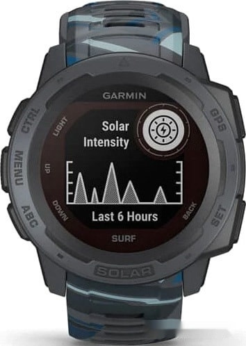 Умные часы Garmin Instinct Solar Surf Edition Pipeline