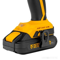 Ударная дрель-шуруповерт Denzel CIDB-IB-18-02 26130 (с 2-мя АКБ, кейс, набор оснастки)