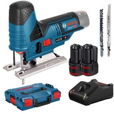 Лобзик Bosch GST 12V-70 Professional 06015A1005 (с 2-мя АКБ, кейс)