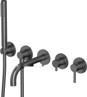 Смеситель Whitecross Y Y1240GM (оружейная сталь)