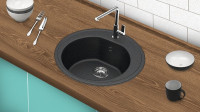 Кухонная мойка Berge BR-5200 (черный матовый)