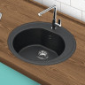 Кухонная мойка Berge BR-5200 (черный матовый)