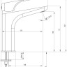 Смеситель Deante Hiacynt Nero BQH N21K