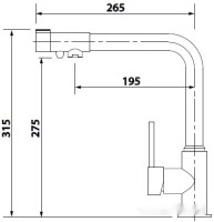 Смеситель Kaiser Teka (старая бронза) [13044-1 An]
