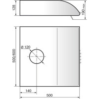 Вытяжка Elikor Олимпия H1M50 (нержавеющая сталь)