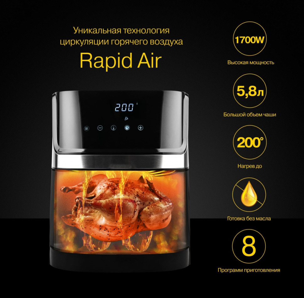 Фритюрница GFgril GFA-6000