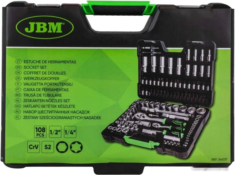 Универсальный набор инструментов JBM 54037 (108 предметов)