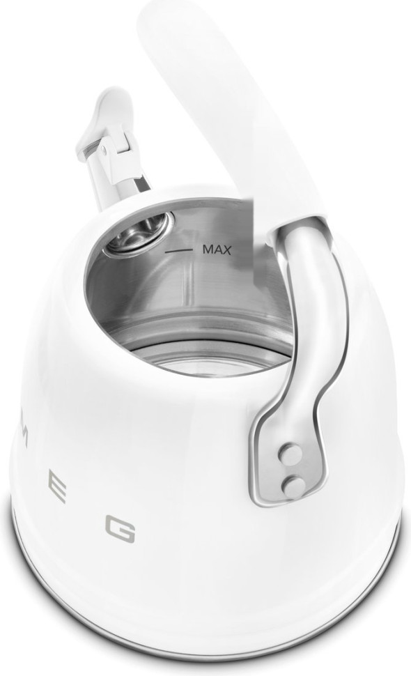 Чайник со свистком Smeg WKF01WH