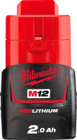 Milwaukee M12 M12BPP4A-202B 4933441240 (шуруповерт, винтоверт, фонарик, сабельная пила, 2 АКБ, сумка)
