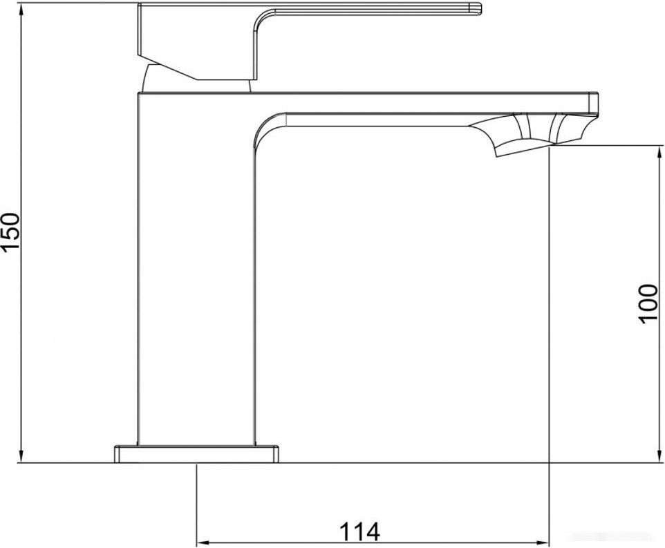Смеситель Gross Aqua Edge 6210880C