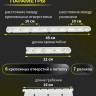 Сушилка для белья Comfort Alumin Euro Premium потолочная 7 прутьев 200 см (алюминий/белый)