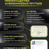 Сушилка для белья Comfort Alumin Euro Premium потолочная 7 прутьев 200 см (алюминий/белый)