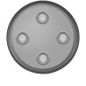 Вытяжка Maunfeld Lee Isla sensor 39 (черный)