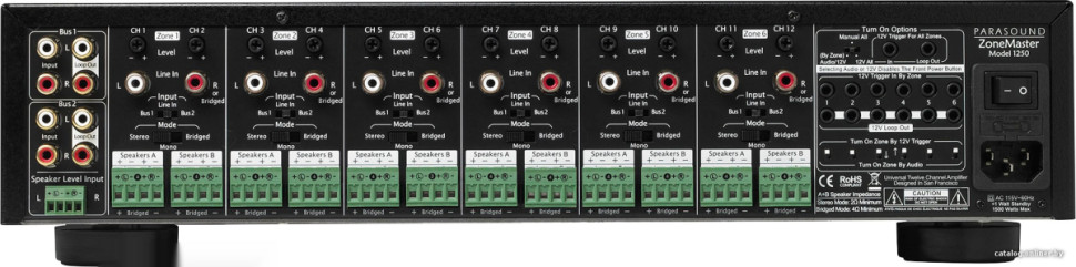 Усилитель мощности Parasound ZoneMaster Model 1250