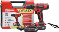 Дрель-шуруповерт Brado DF357X (с 2-мя АКБ, кейс)